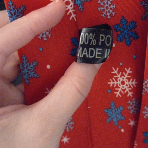 3 for $10: Snowman Christmas tie - Picture 4 of 5